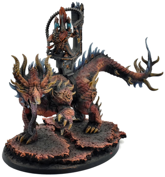 FYRESLAYERS Magmadroth #1 WELL PAINTED Warhammer Sigmar Converted