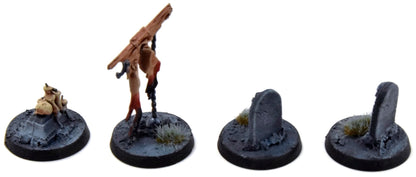 NIGHTHAUNT 4 Objective Markers #1 WELL PAINTED Sigmar
