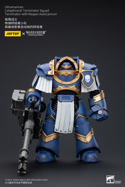 Cataphractii Terminator Squad Terminator with Reaper Autocannon Ultramarines