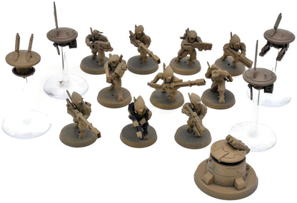 TAU EMPIRE 10 Pathfinder Team With Drones #4 Warhammer 40K