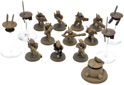 TAU EMPIRE 10 Pathfinder Team With Drones #4 Warhammer 40K