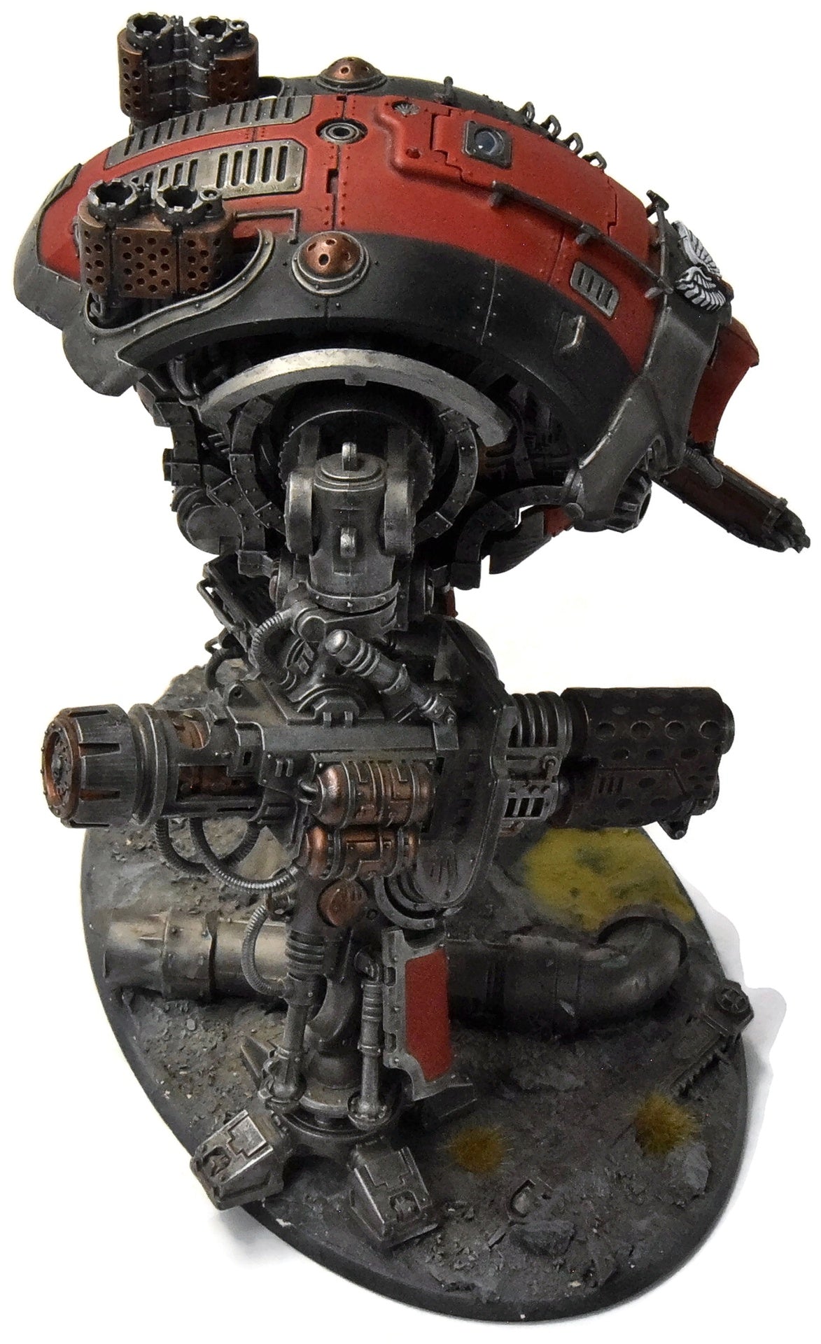 BLOOD ANGELS Imperial Knight #1 PRO PAINTED Warhammer 40K missing pads