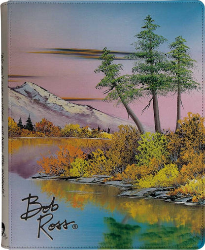 Ultra Pro Zip Binder Pro 9pkt Bob Ross Mighty Mountain Lake