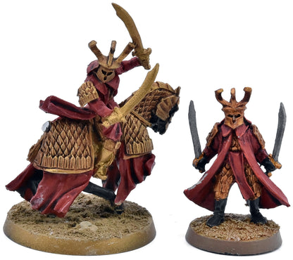 LOTR Easterling Commander Foot & Mounted #1 Dragon knight