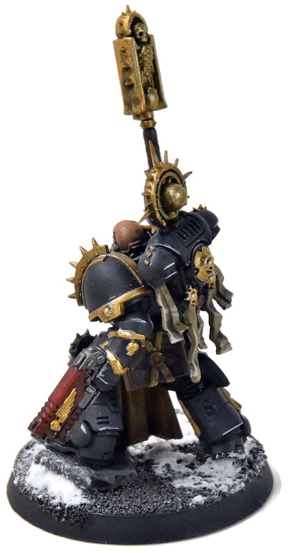 SPACE MARINES Primaris Chaplain Indomitus #1 WELL PAINTED Warhammer 40K