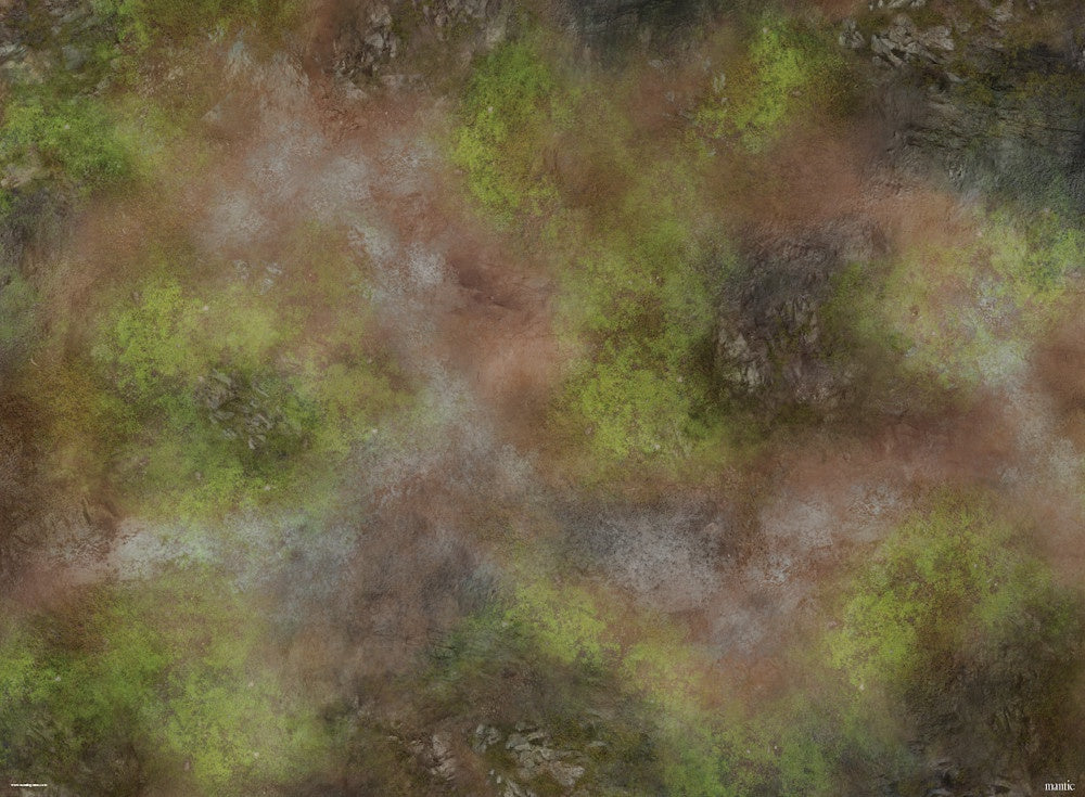 Mantic Games Terrain Crate - Battle Mat Fantastic Fantasy 44 inc x 60 inc