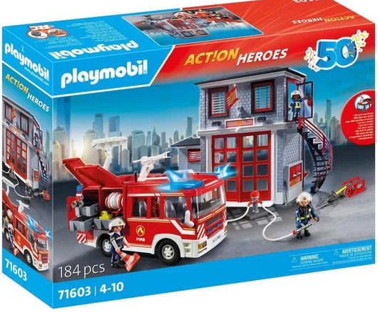 Ensemble De Secour Avec Pompiers (71603)