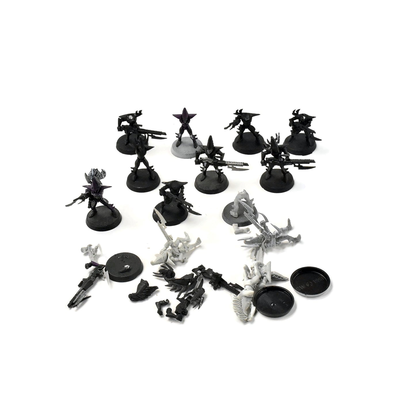 DRUKHARI 12 Kabalite Warriors #2 missing some pieces 40K