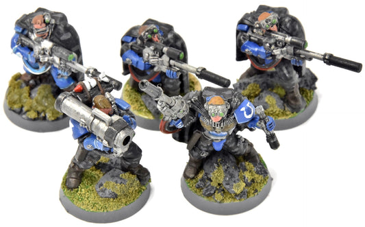 SPACE MARINES 5 Scouts With Sniper Riffle #1 Warhammer 40K