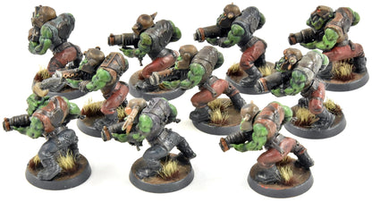 ORKS 10 Boyz #21 WELL PAINTED Warhammer 40K