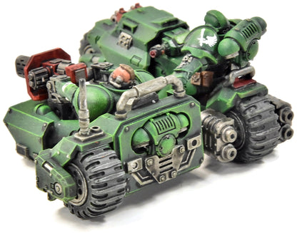 Moto d'attaque Dark Angels n°6, peinture de qualité, Warhammer 40K