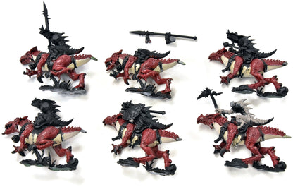 SERAPHON 6 Saurus Knights #1 Sigmar No base missing some parts