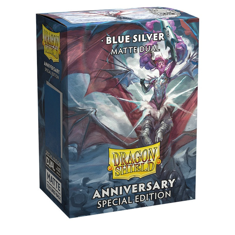 Dragon Shield Sleeves Anniversary Special Edition Blue/silver