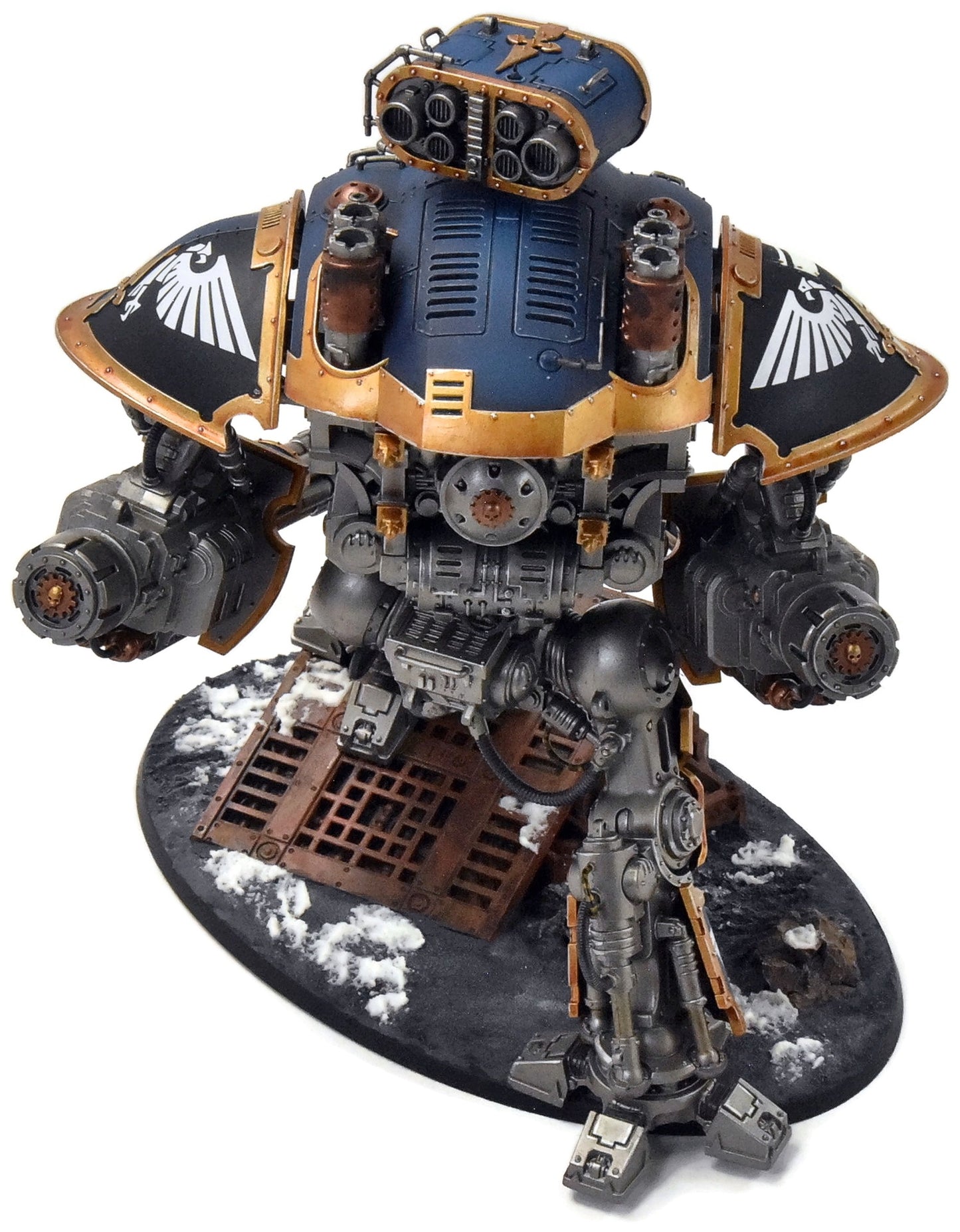 IMPERIAL KNIGHTS Questoris Knight Crusader #1 PRO-PAINTED Warhammer 40K