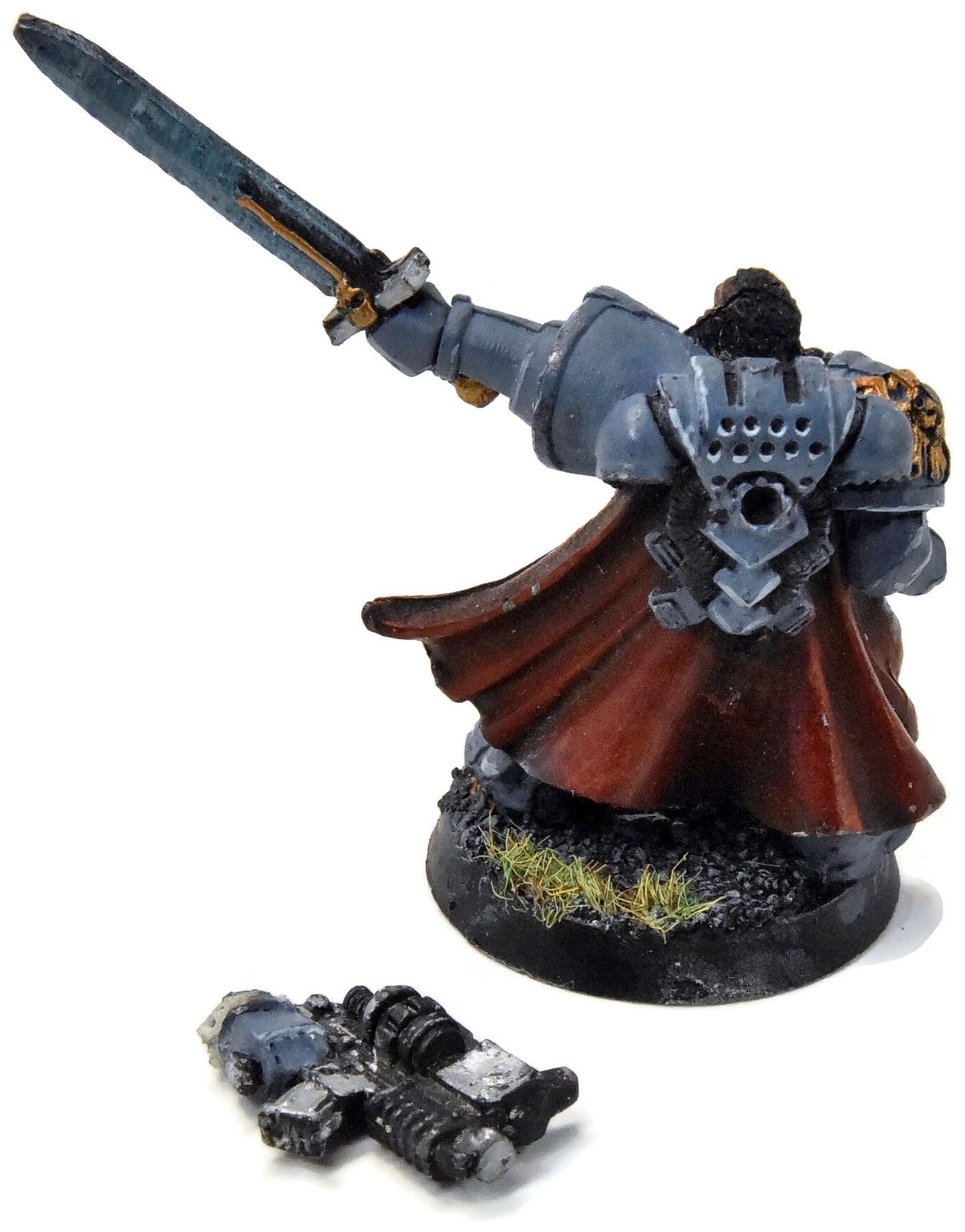 SPACE MARINES Force Commander Captain #1 METAL Warhammer 40K