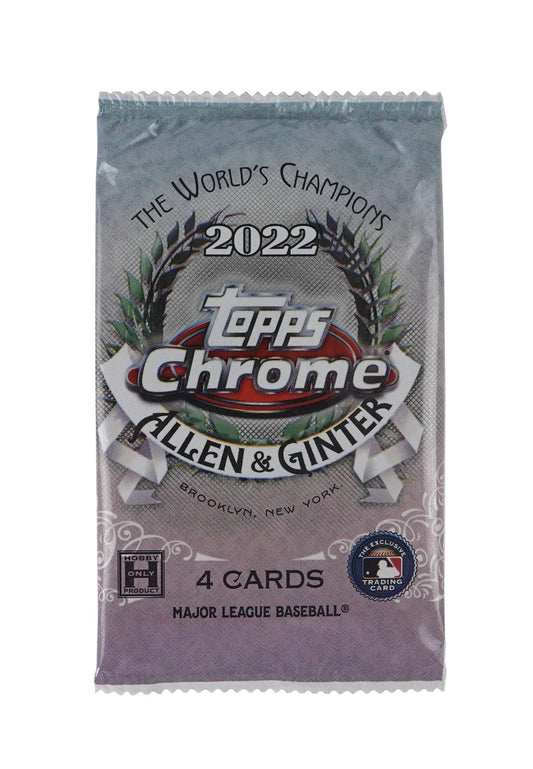 2022 Topps Chrome Allen & Ginter  Baseball Hobby Pack