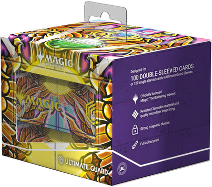 Étui de rangement Ultimate Guard Sidewinder pour plus de 100 cartes Xenoskin MTG Aetherdrift V5