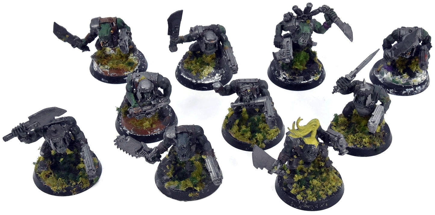 ORKS 10 Boyz #6 Warhammer 40K missing bits