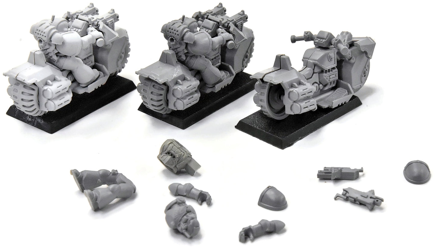 SPACE MARINES 3 Bikes #2 Warhammer 40K Bikers