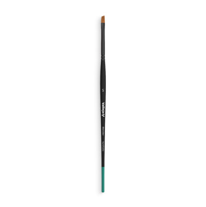 Vallejo - Flat Angled Synthetic Brush Small (VAL-B05001)