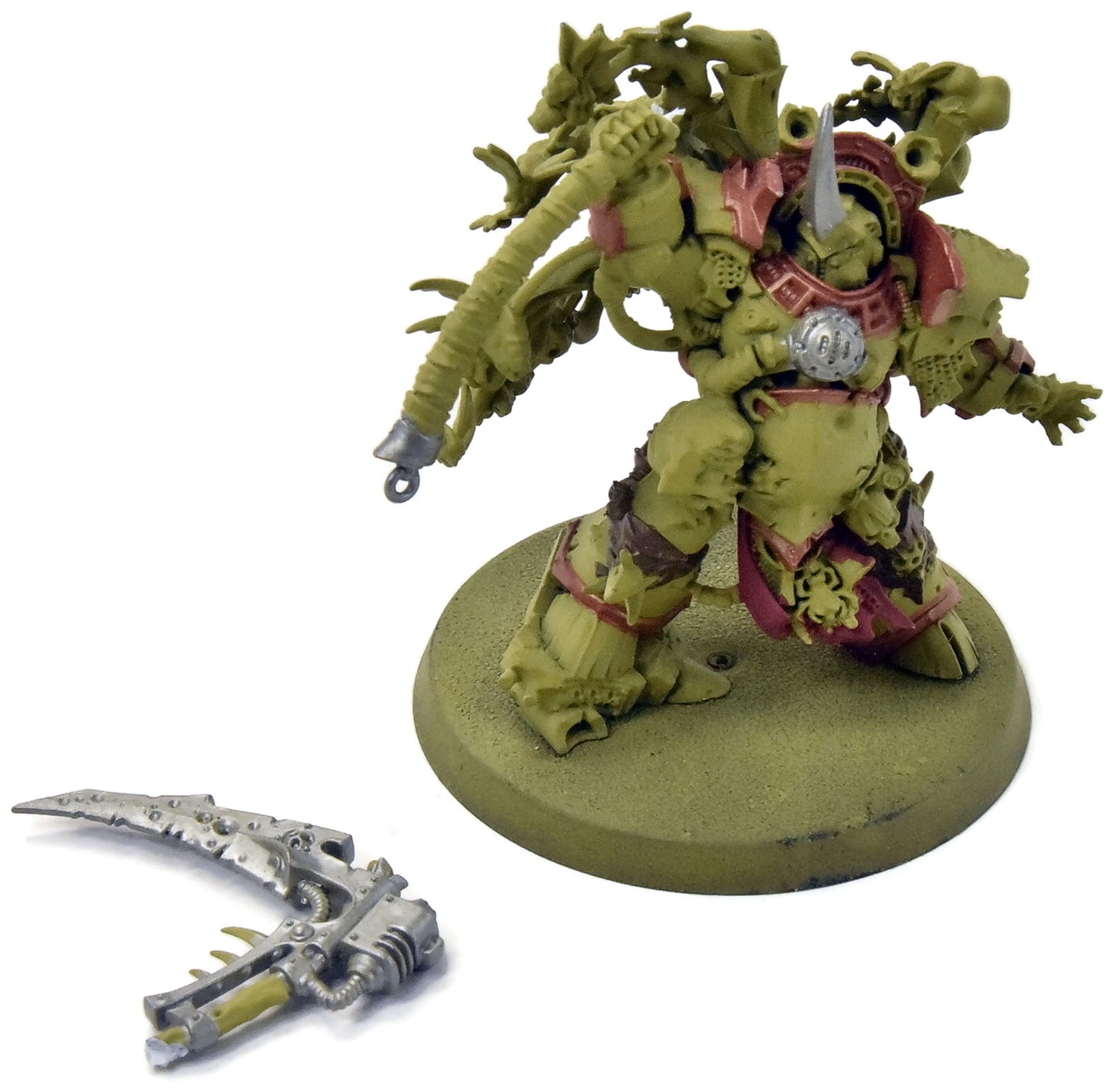 WARHAMMER - DEATH GUARD - TYPHUS HERALD OF THE PLAGUE GOD WARHAMMER - DEATH GUARD - TYPHUS HERALD OF THE PLAGUE GOD