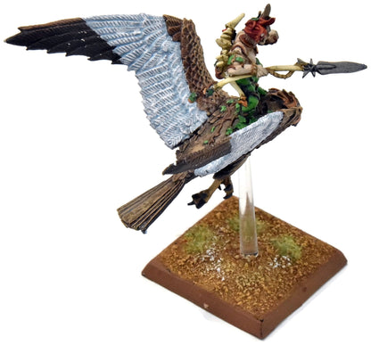 WOOD ELVES Warhawk Rider #2 PRO PAINTED METAL Fantasy