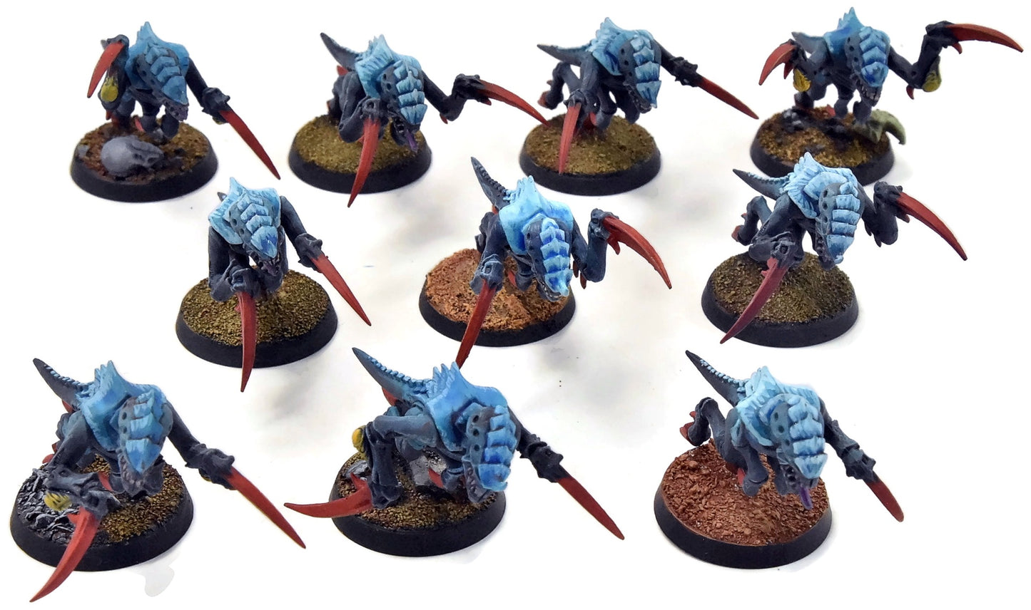 TYRANIDS 10 Hormagaunts #1 WELL PAINTED Warhammer 40K