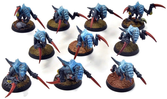 TYRANIDS 10 Hormagaunts #1 WELL PAINTED Warhammer 40K
