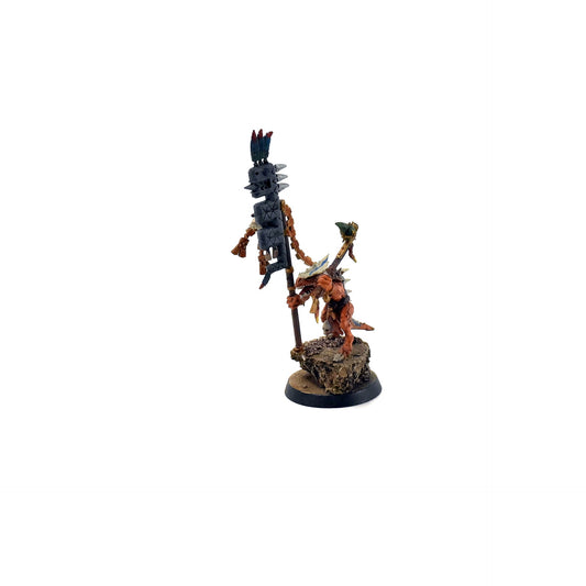 SERAPHON Saurus Standard Bearer #1 SIGMAR