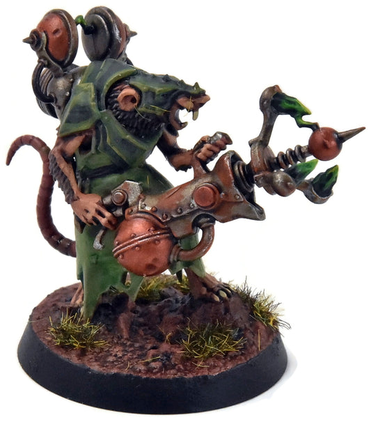 SKAVEN Warlock Galvaneer PRO PAINTED Warhammer Sigmar 5048