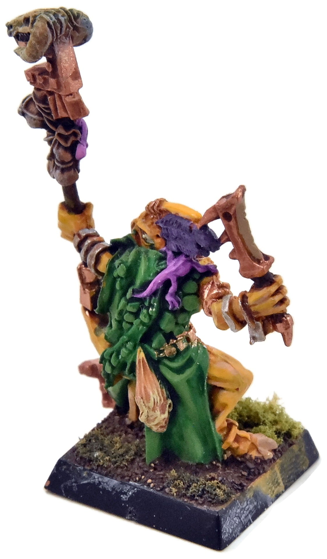 LIZARDMEN Skink Priest #1 METAL OOP Warhammer Fantasy