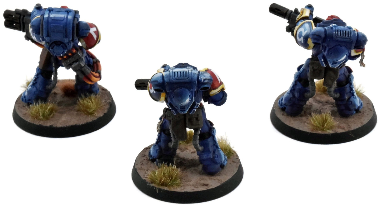 SPACE MARINES 3 Primaris Eradicators #2 WELL PAINTED Warhammer 40K