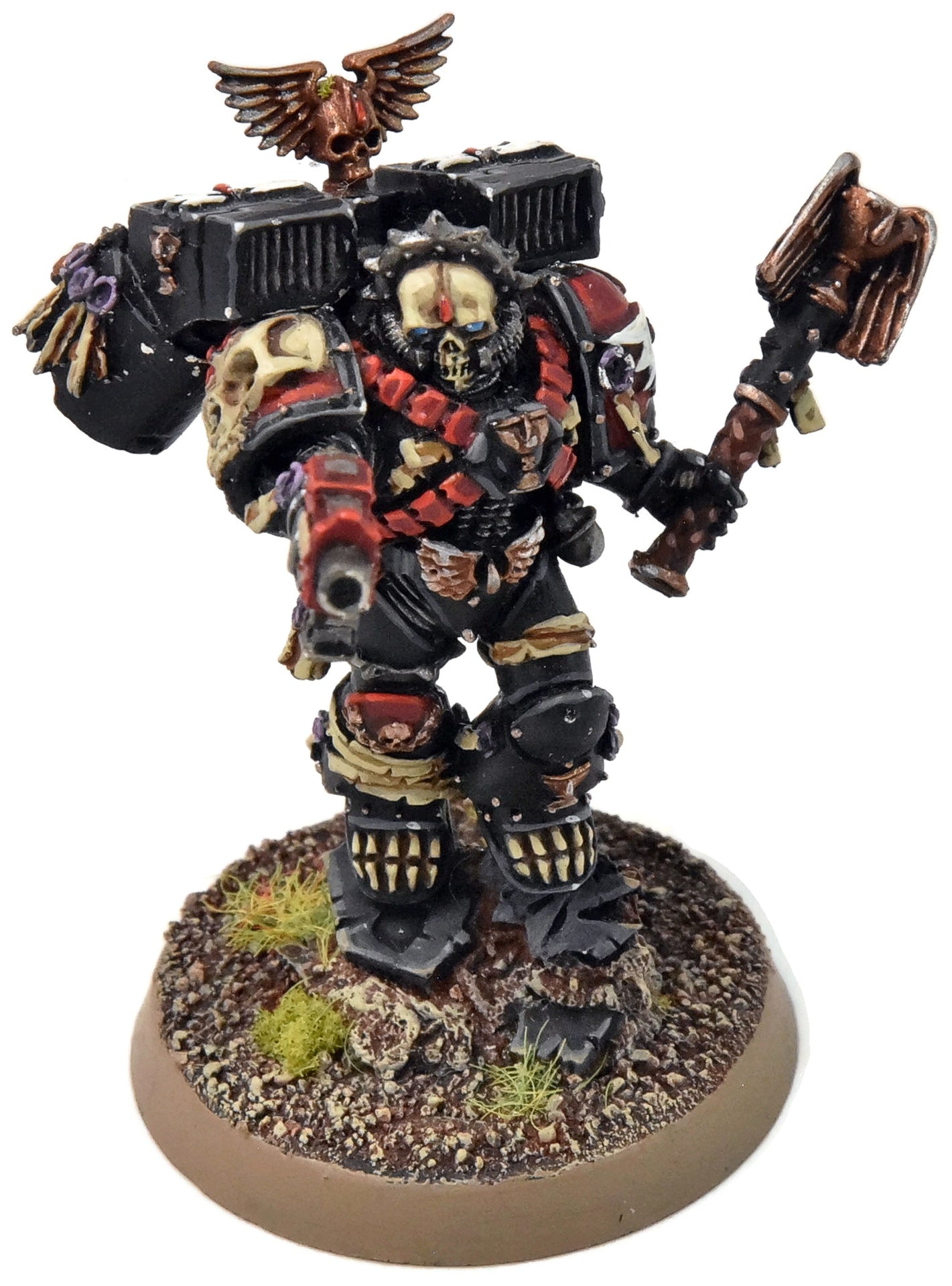 BLOOD ANGELS Lemartes #1 METAL PRO PAINTED Warhammer 40K