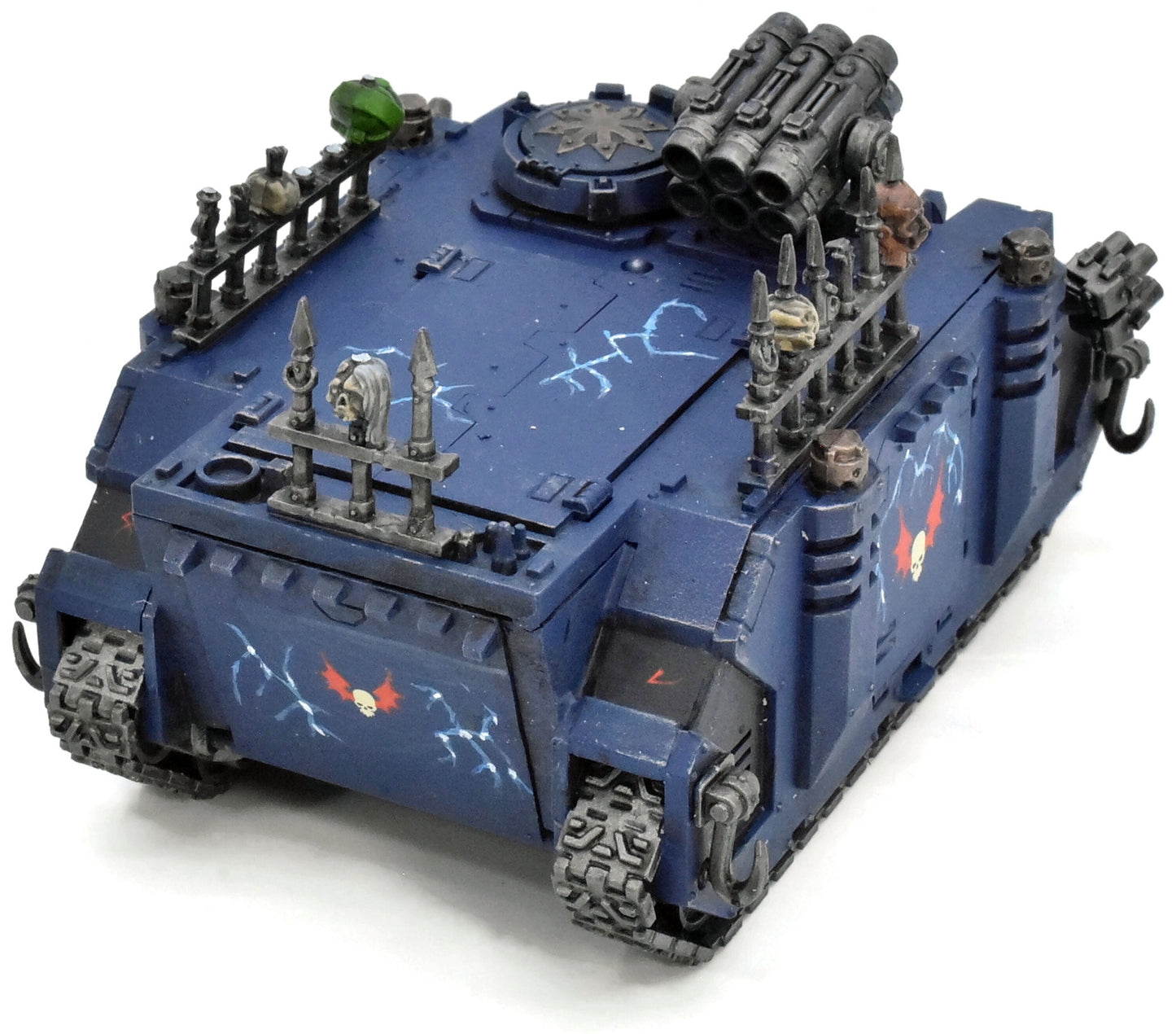 CHAOS SPACE MARINES Rhino Tank #1 WELL PAINTED Warhammer 40K Night Lords