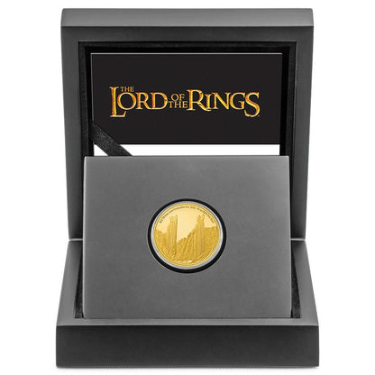 AGORO Warner LOTR - Middle Earth - Argonath 1/4oz Gold 2023