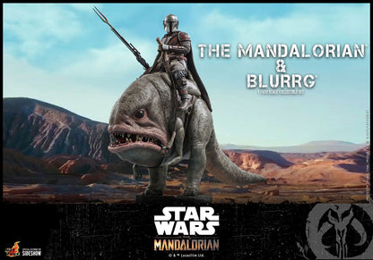 Mandalorian™ & Blurrg™ Sixth Scale Figure Set by Hot Toys Television Masterpiece Series - Star Wars: The Mandalorian™