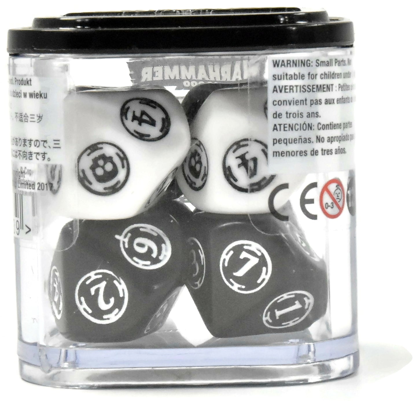 WARHAMMER Wound Trackers Black And White #2 NEW