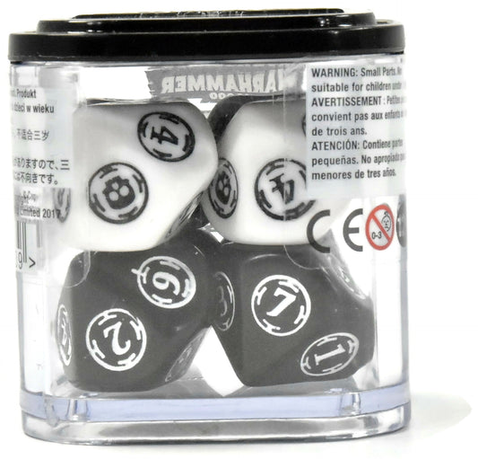 WARHAMMER Wound Trackers Black And White #2 NEW