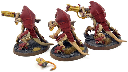 TYRANIDS 3 Hive Guards #1 Warhammer 40K WELL PAINTED