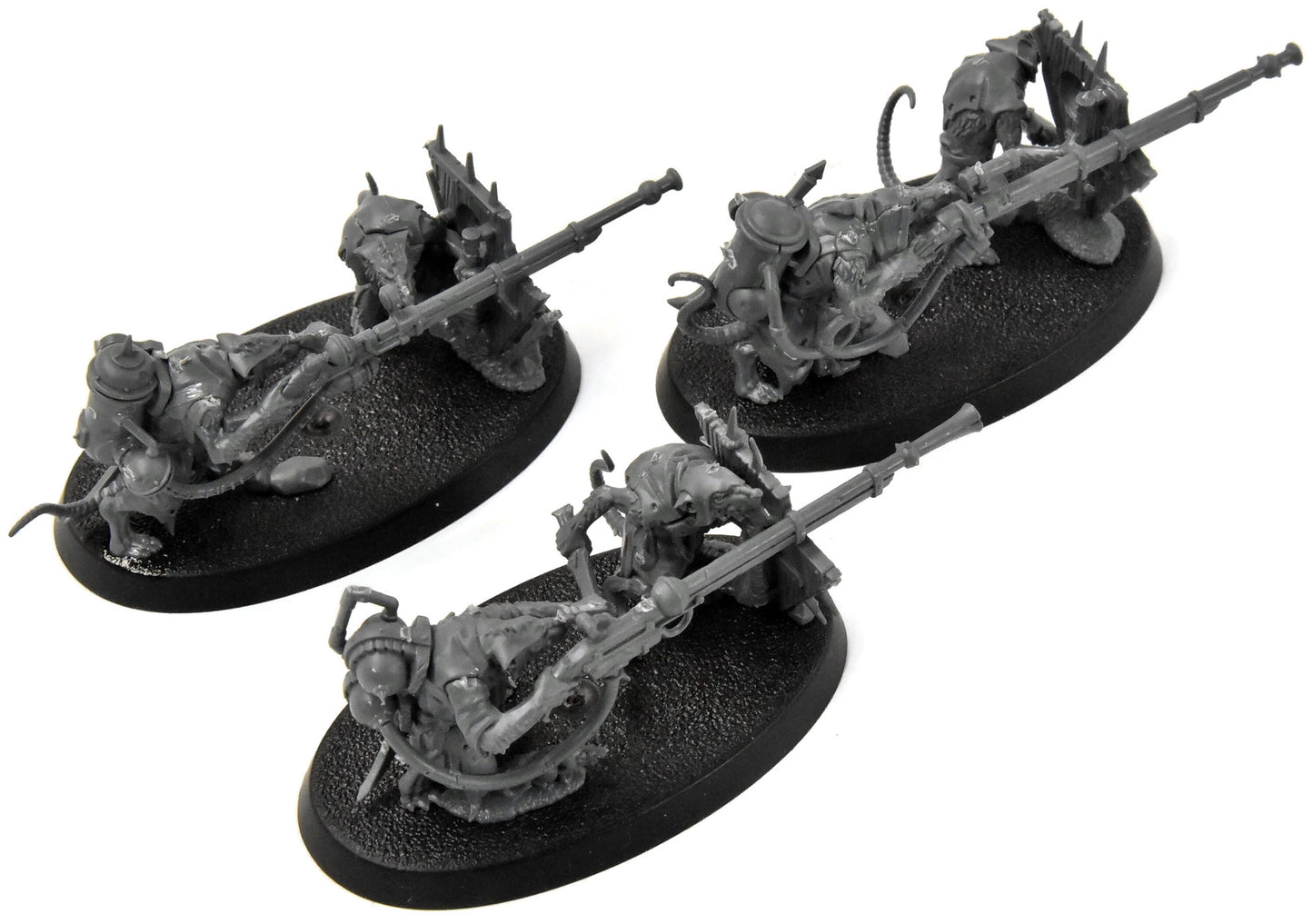 SKAVEN 3 Warplock Jezzails #1 Warhammer Sigmar Skaventide