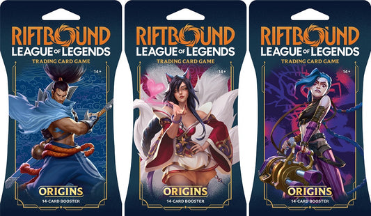 Riftbound League Of Legends TCG Origins Sleeved Booster Pack (EN) (PRE ORDER)