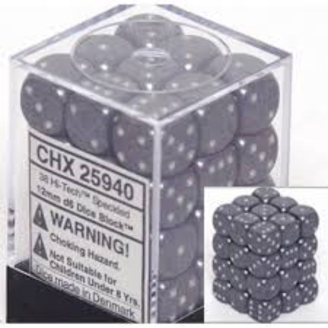 Speckled 36 * D6 Hi-Tech 12mm Chessex Dice (CHX25940)