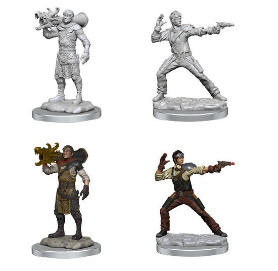 D&D Nolzur's Marvelous Miniatures - Wave 19 - Human Artificer & Human Apprentice