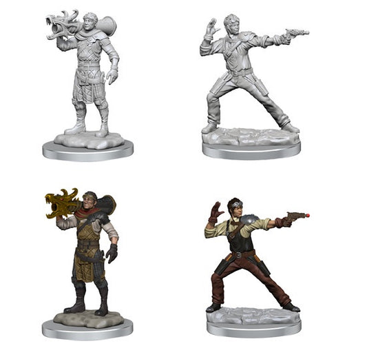 D&D Nolzur's Marvelous Miniatures - Wave 19 - Human Artificer & Human Apprentice