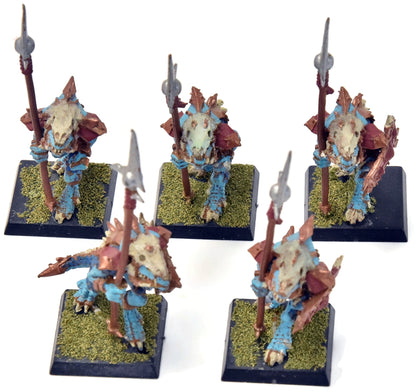 SERAPHON 5 Temple Guards #1 METAL Sigmar missing 2 shield