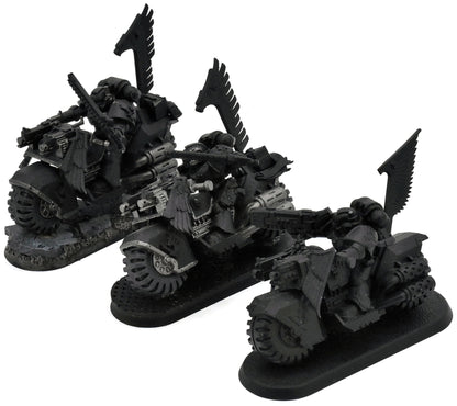 DARK ANGELS 3 Ravenwing Bike Squadron #7 Warhammer 40K
