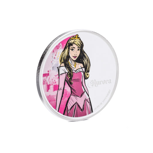 AGORO Disney - Disney Princess - Aurora 1oz Silver