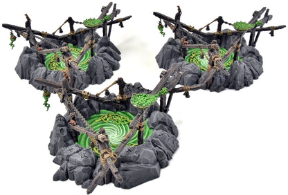 SKAVEN 3 Gnawholes #1 COMMISSION PRO PAINTED Sigmar 5147