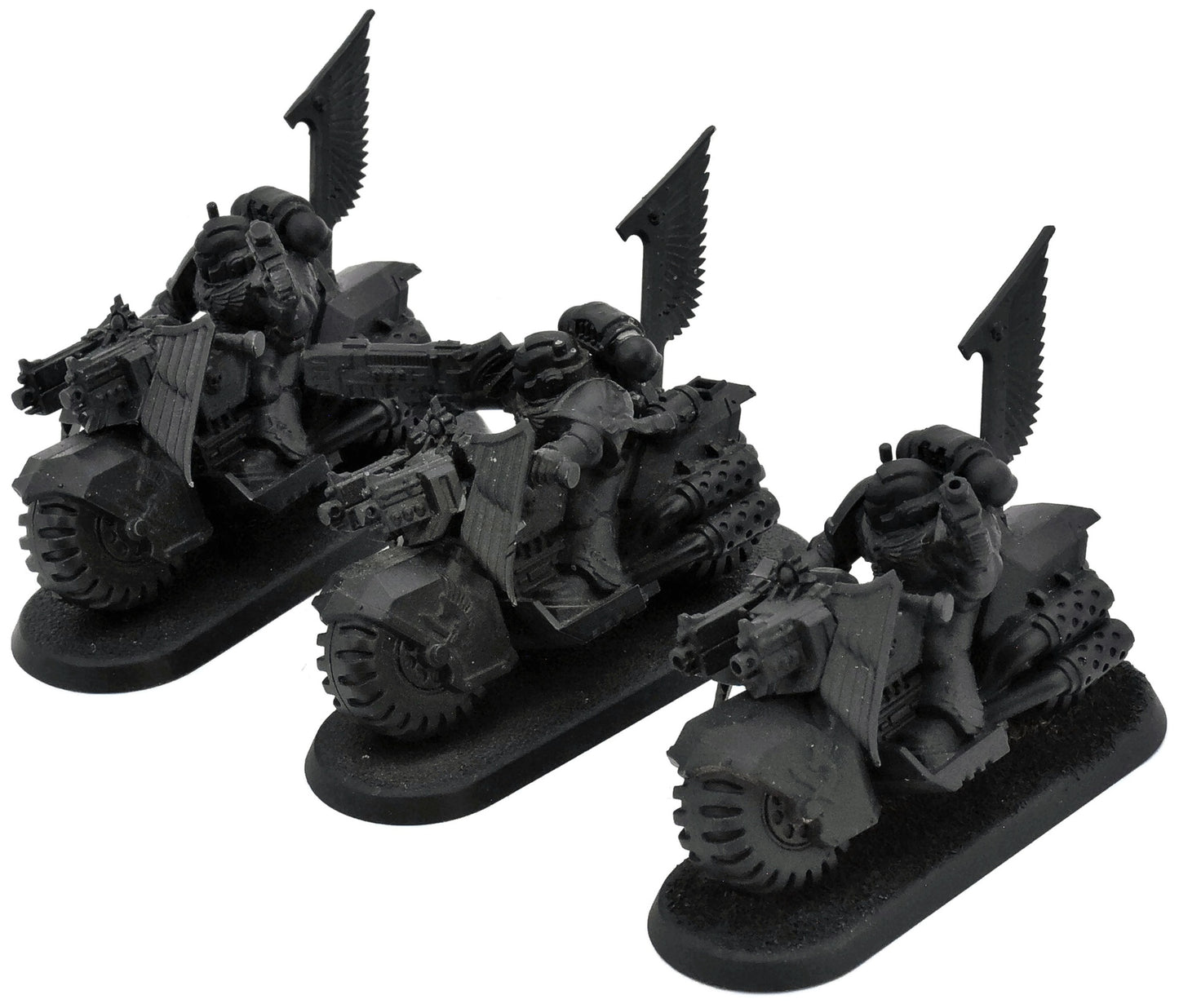 DARK ANGELS 3 Ravenwing Bike Squadron #9 Warhammer 40K