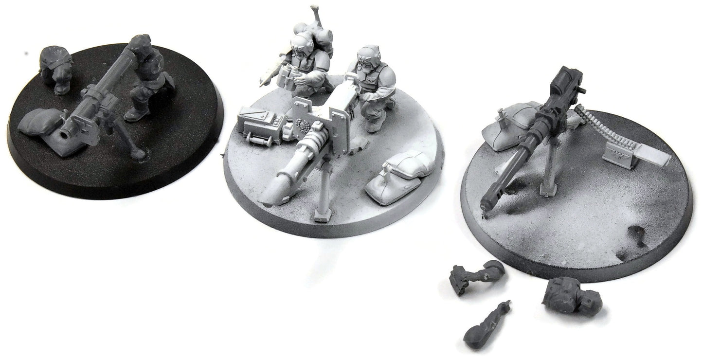 ASTRA MILITARUM 3 Heavy Weapon Team #1 missing bits